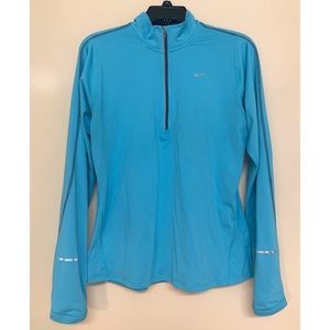 Nike Women's Dry Element Half Zip Long Sleeve Top